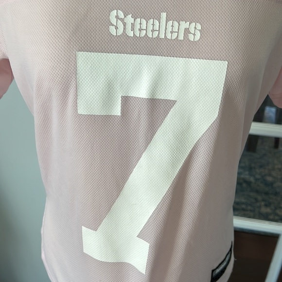 Steelers Ben Roethlisberger jersey, pink size S - Picture 3 of 12